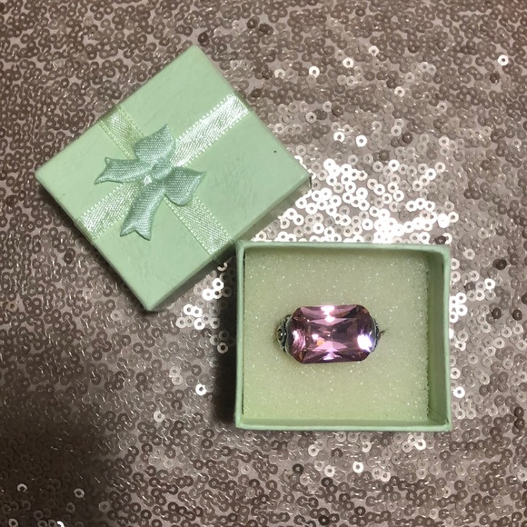 💜Pink Cocktail Ring💜 - Picture 1 of 5